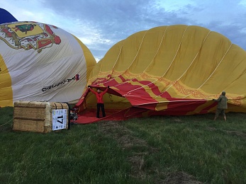 Фоторепортаж: пилоты «Неба России» пролетели на воздушных шарах над Рязанской областью - 62ИНФО Фоторепортаж: пилоты «Неба России» пролетели на воздушных шарах над Рязанской областью