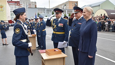 Рязанские курсанты Академии ФСИН приняли присягу