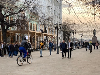 В Рязани начался сезон велосипедов и самокатов