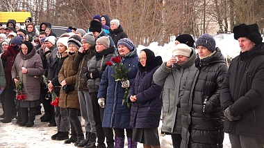 В Михайловском районе простились с погибшим в СВО Филатовым