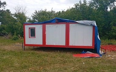 В Рыбновском округе начали строить модульный ФАП