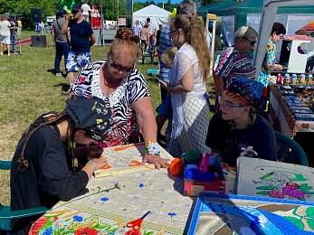В селе Ласково отпраздновали День семьи, любви и верности