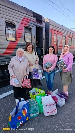 "Эшелон-62": рязанки помогают бойцам СВО в проходящих санпоездах - 62ИНФО "Эшелон-62": рязанки помогают бойцам СВО в проходящих санпоездах
