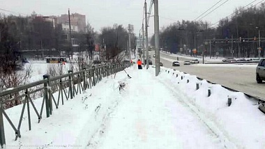 Рязанская администрация отчиталась об уборке снега в выходные
