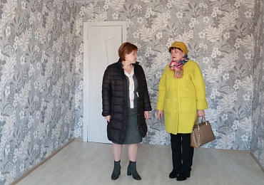 Мэр Рязани осмотрела три квартиры для детей-сирот