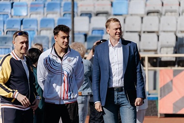 В Рязани 10-й год подряд провели «Зарядку с чемпионом»