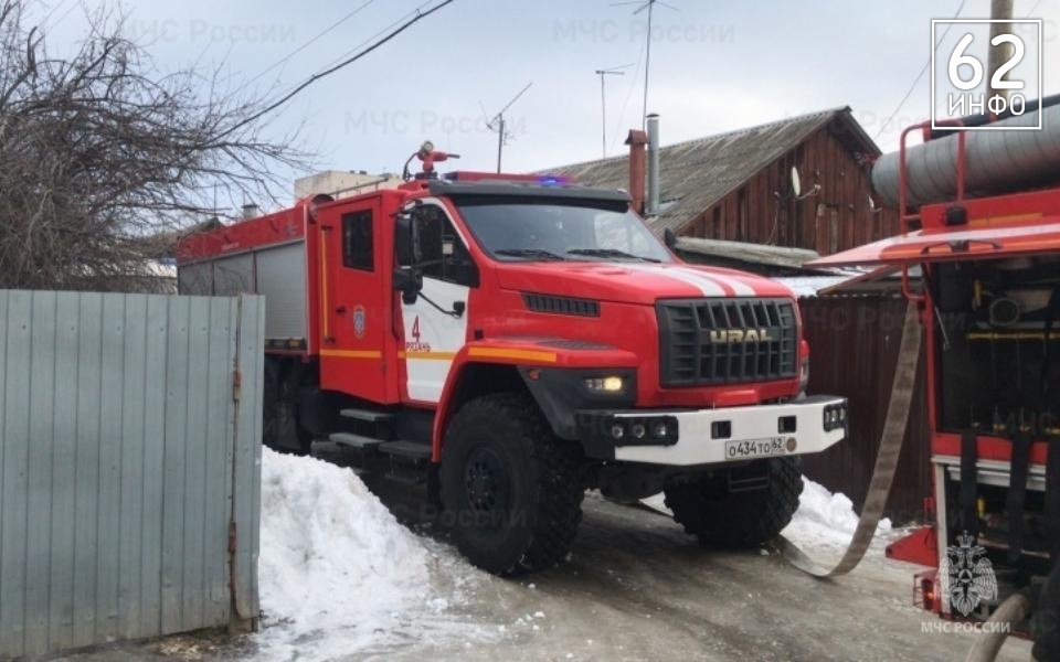 В Рязанской области в пожарах за неделю погиб человек и ещё 4 пострадали - 62ИНФО