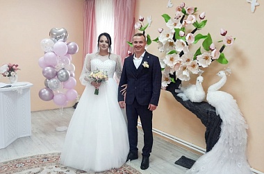 Рязанский ЗАГС показал фото свадеб лета-2024