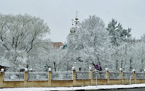 В Рязанской области 20 апреля сохранятся снегопады и ветер в 7 баллов
