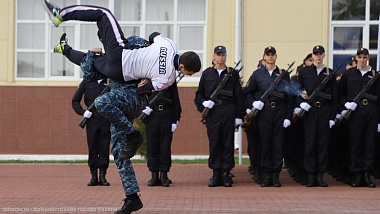 В Рязани присягу приняли 85 первокурсников Рязанского филиала Московского университета МВД