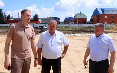 Рязанский министр спорта посетил Сараевский округ