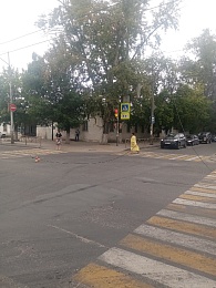 На улице Новой в Рязани оборвались провода для троллейбусов