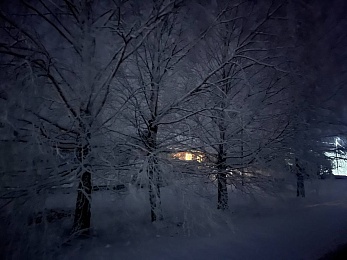 Снежное полнолуние марта сфотографировали в рязанской глубинке - 62ИНФО Снежное полнолуние марта сфотографировали в рязанской глубинке