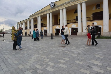 Касимов танцует «Вальс Победы»