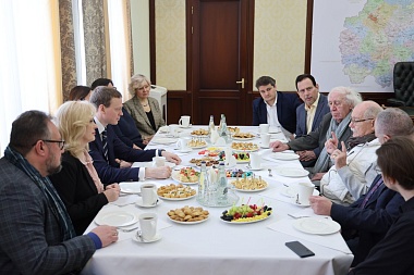 Рязанский губернатор Павел Малков и Никита Михалков обсудили продвижение региональных театров