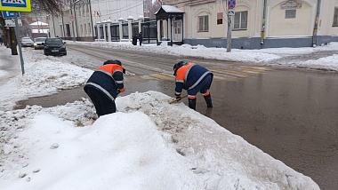 Рязанская мэрия отчиталась об очистке ливнёвок в городе
