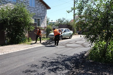 Мэр Елена Сорокина проконтролировала ход ремонта дорог в Рязани  