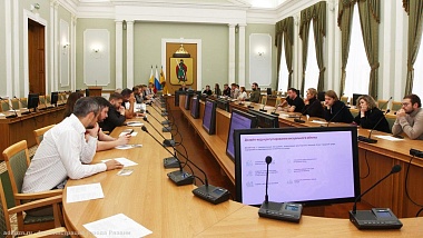 В мэрии Рязани обсудили изменение внешнего вида улицы Почтовой