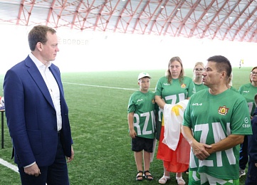 Губернатор Павел Малков встретился с рязанской командой «Нефро-Лига»