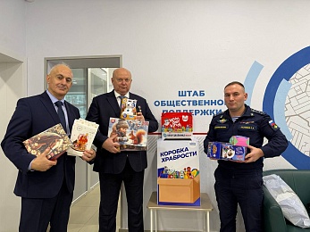 Депутат Госдумы РФ Андрей Красов передал подарки больным детям