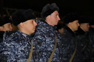 В Рязани встретили сводный отряд полиции из командировки на Северном Кавказе