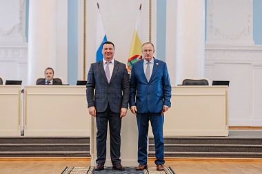 Семь депутатов Рязанской областной Думы получили золотые знаки отличия ГТО