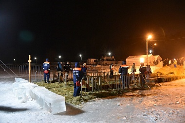 В Рязанской области встретили Крещение Господне на водоемах