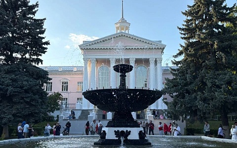 В Рязани открыли фонтан, не работавший десятилетиями