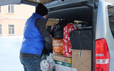 Из Рязани в курский военный госпиталь отправилась 66 группа волонтеров