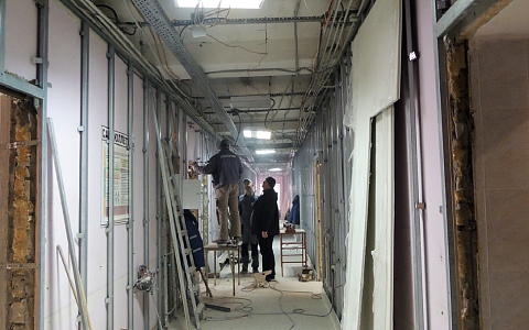 В Рязанской ОКБ начался ремонт стационара