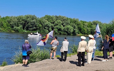 В Лесопарке Рязани отметили День ВМФ