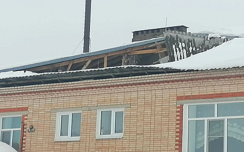 Прокуроры ведут проверку из-за провала крыши детсада "Колокольчик" под Касимовом