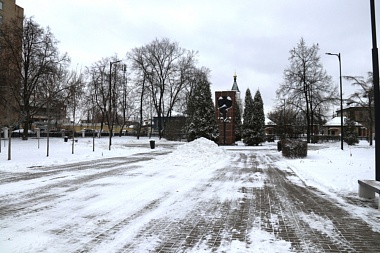 Депутаты Рязгордумы проинспектировали реконструкцию сквера имени Маргелова