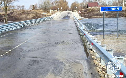 За сутки уровень воды в Оке в черте Рязани повысился на 33 сантиметра