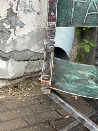 В центре Рязани ржавеет арт-объект в память об Эрасте Гарине