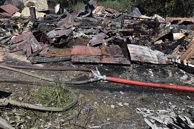 Пожарные всю ночь тушили пожары в Милославском районе - 62ИНФО Пожарные всю ночь тушили пожары в Милославском районе