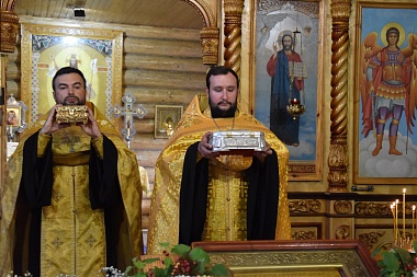 В Рязанскую область доставили мощи блаженной Матроны Московской и Николая Чудотворца