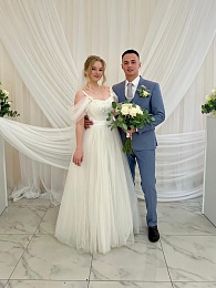 Огненные пары августа: Рязанский ЗАГС показал фото свадеб 