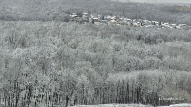 Фоторепортаж: в Рязани 15 ноября выпал первый снег