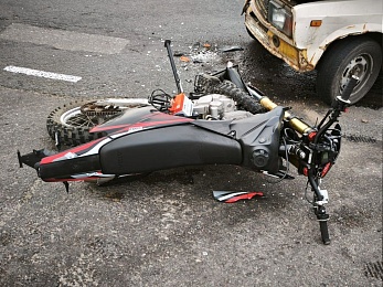 В Ряжске сбили мотоциклиста с 16-летним пассажиром