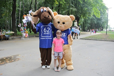 Фото с площадки 62ИНФО на Дне города в ЦПКиО