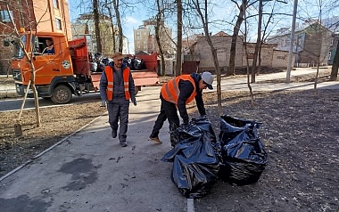 В Рязани прошёл первый городской субботник