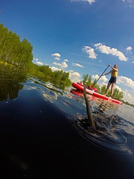 Встань и греби. Первопроходец сапсёрфинга в Рязани — о путешествиях, приключениях и красоте родной природы