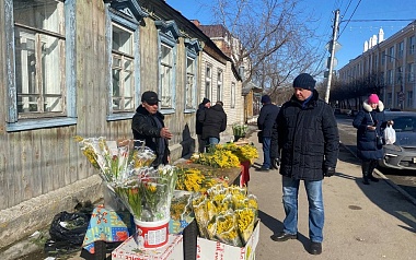 В Рязани к 8 Марта взлетели цены на цветы