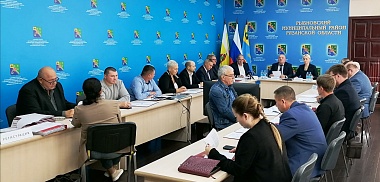 В Рыбновском районе прошло первое заседание нового созыва депутатов