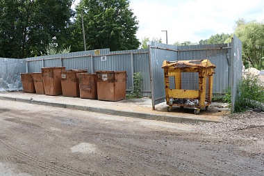 В Рязани проверили жалобу на грязь у Черезовских прудах