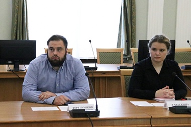 В Рязани состоялось первое заседание Молодёжного парламента