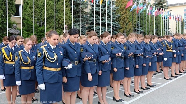 Рязанские первокурсники Академии ФСИН приняли присягу 