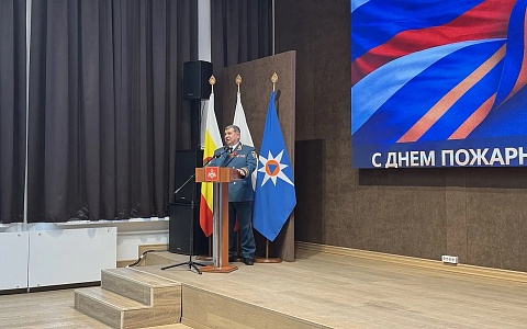 Депутат Рязанской областной Думы Сергей Филиппов поздравил сотрудников пожарной охраны