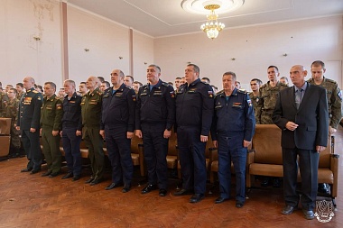 Михаил Пронин рассказал о Дне военного связиста в РГРТУ